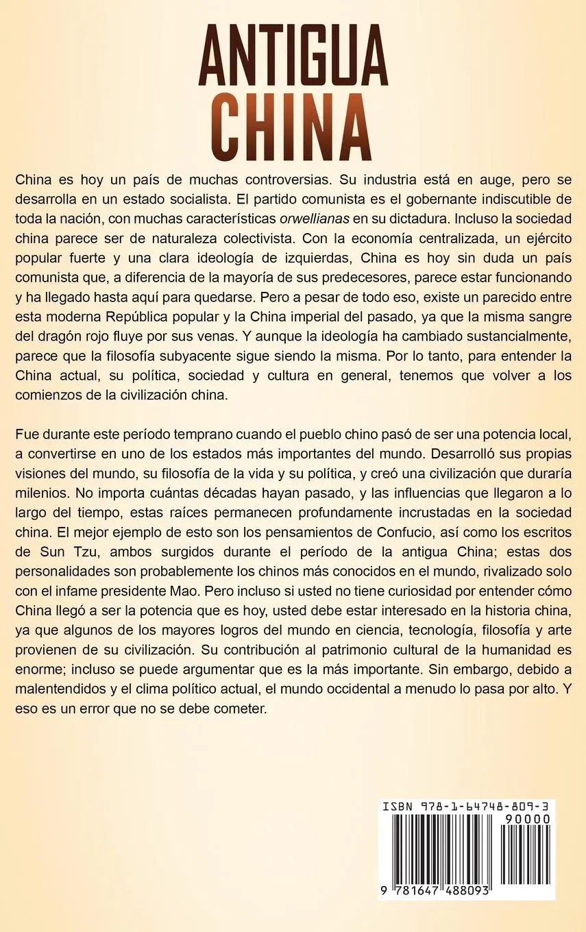 Rückseite: 9781647488093 | Antigua China | Captivating History | Buch | Gebunden | Spanisch