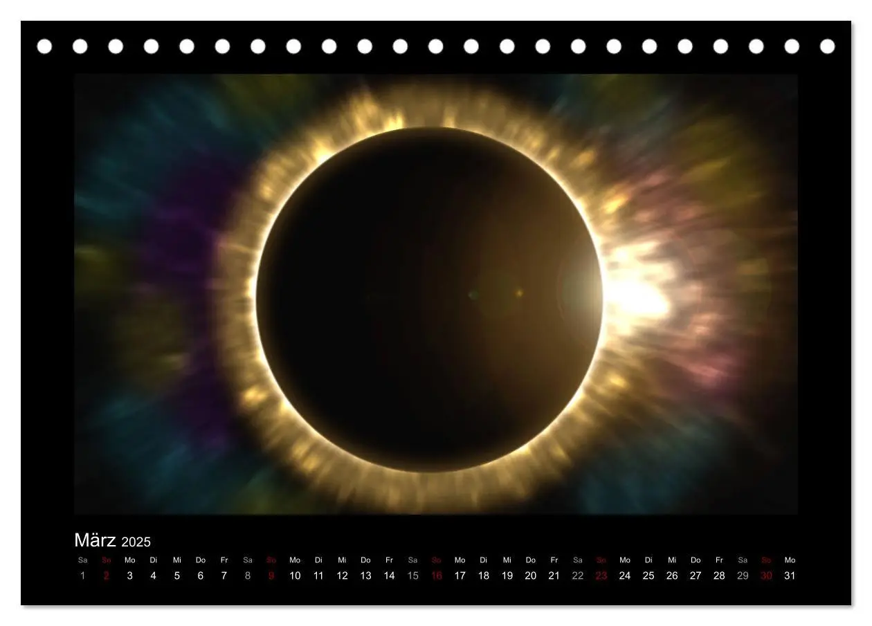 Bild: 9783435328093 | Magisches Universum (Tischkalender 2025 DIN A5 quer), CALVENDO...