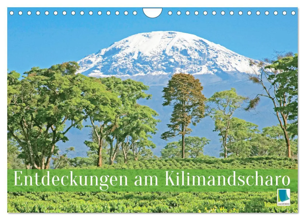 Cover: 9783457348093 | Entdeckungen am Kilimandscharo (Wandkalender 2026 DIN A4 quer),...
