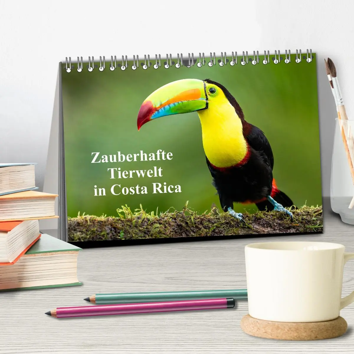 Bild: 9783457418093 | Zauberhaft Tierwelt in Costa Rica (Tischkalender 2026 DIN A5 quer),...