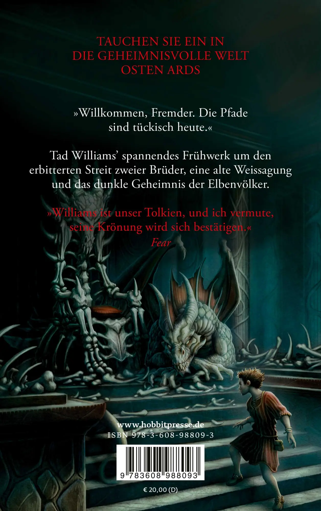 Rückseite: 9783608988093 | Der Drachenbeinthron | Tad Williams | Taschenbuch | 992 S. | Deutsch