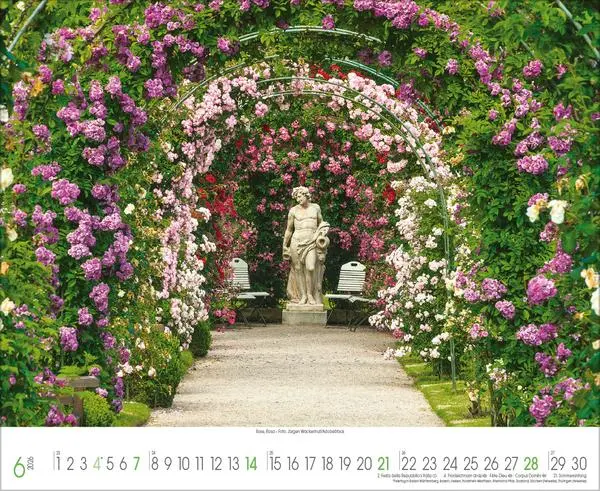 Bild: 9783731888093 | Traumhafte Gärten 2026 | Verlag Korsch | Kalender | 14 S. | Deutsch