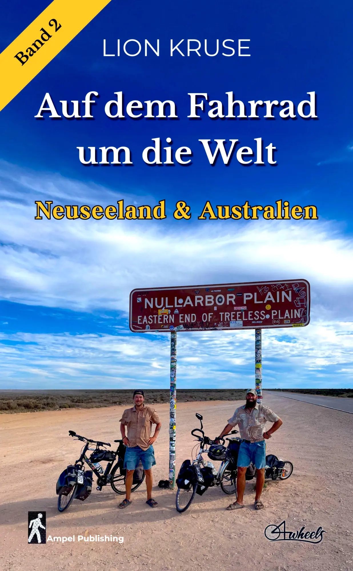 Cover: 9783911758093 | 4wheels - Auf dem Fahrrad um die Welt | Neuseeland + Australien | Buch