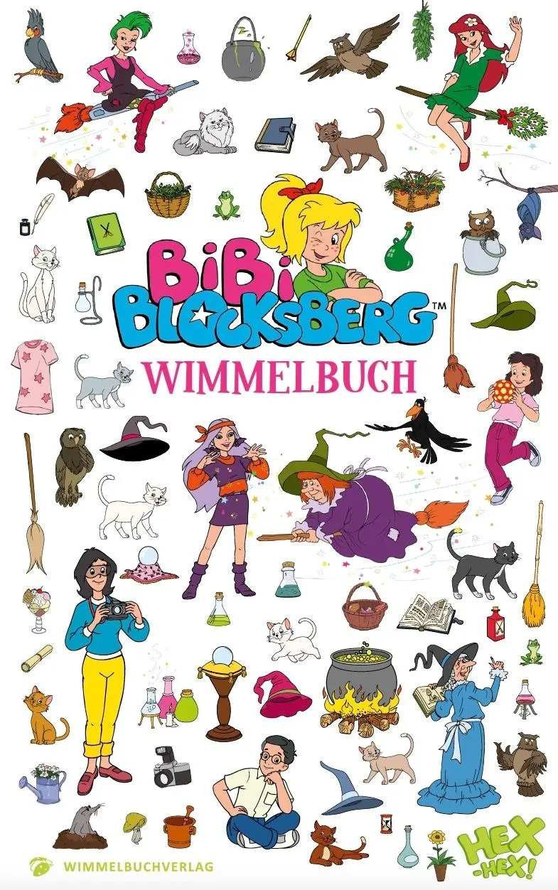 Cover: 9783947188093 | Bibi Blocksberg Wimmelbuch | Bilderbuch ab 3 Jahren | Madlen Frey
