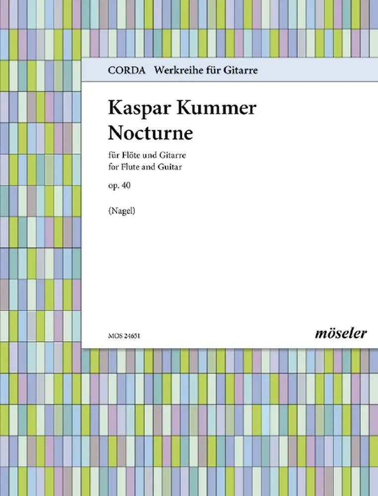 Cover: 9790203718093 | Nocturne op. 40 | Kaspar Kummer | Buch | Karl Heinrich Möseler Verlag