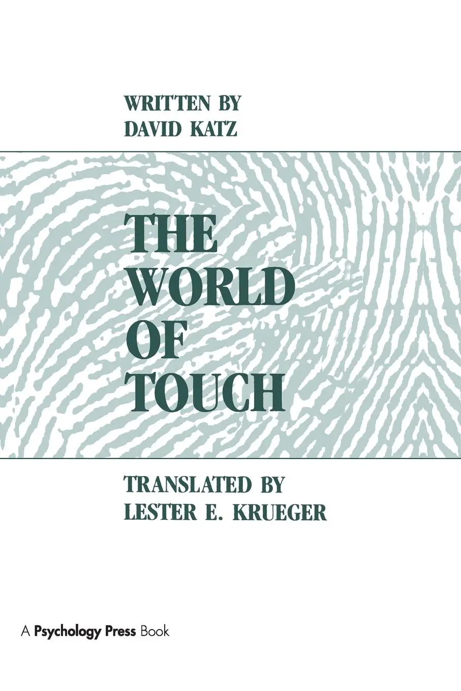 Cover: 9781138998193 | The World of Touch | David Katz | Taschenbuch | Englisch | 2016