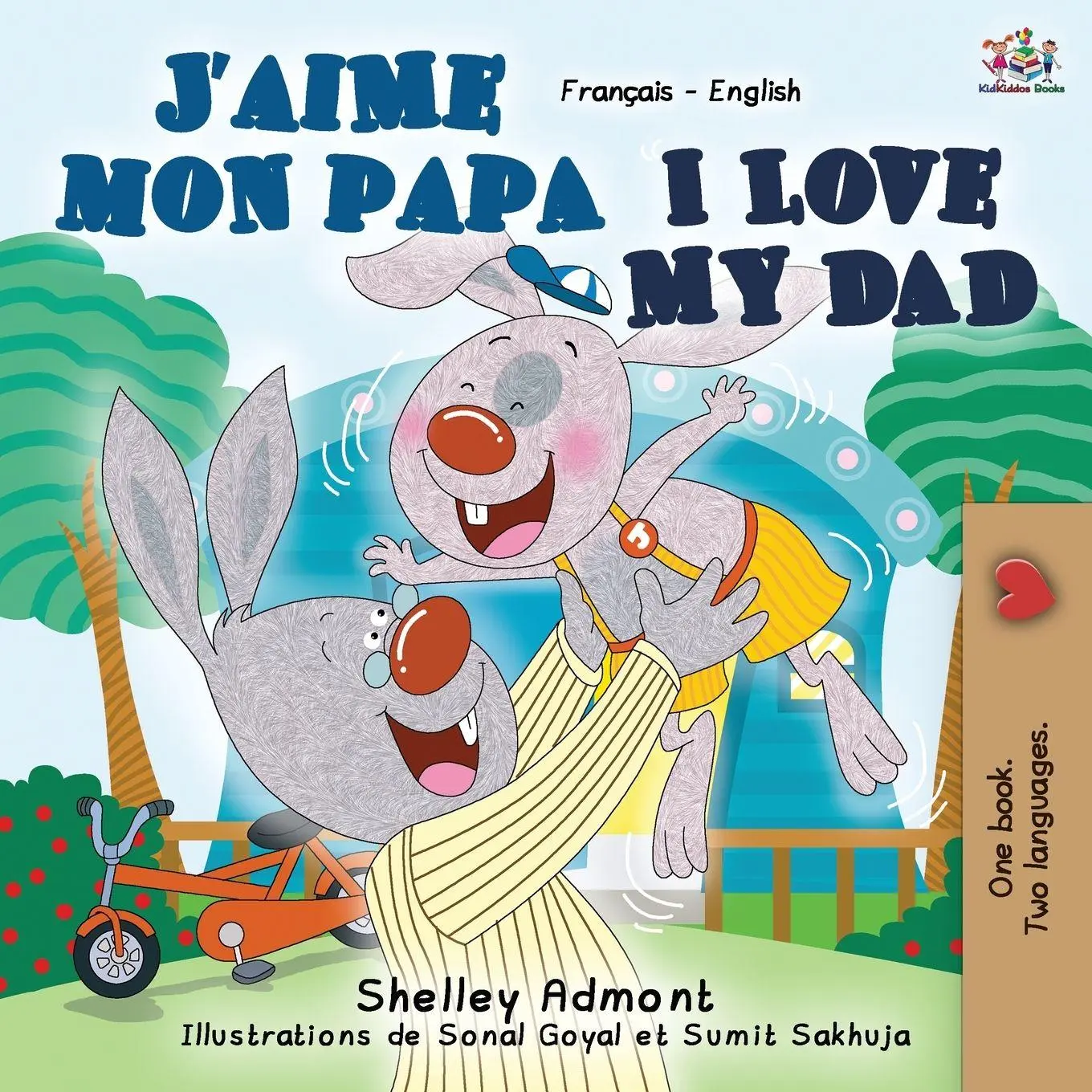 Cover: 9781525918193 | J'aime mon papa I Love My Dad | French English Bilingual Book | Buch
