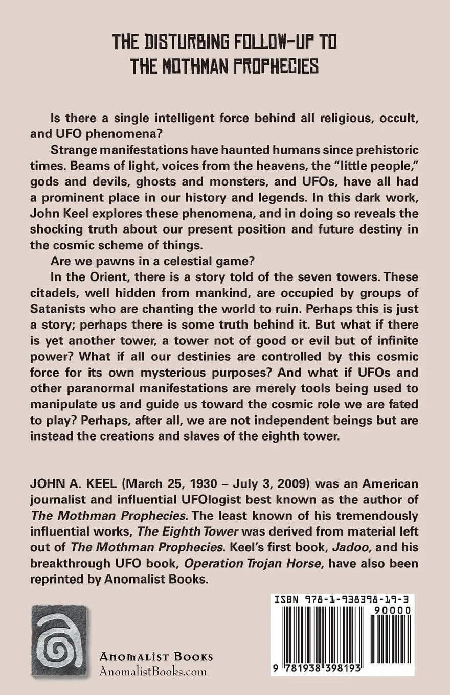 Rückseite: 9781938398193 | The Eighth Tower | On Ultraterrestrials and the Superspectrum | Keel