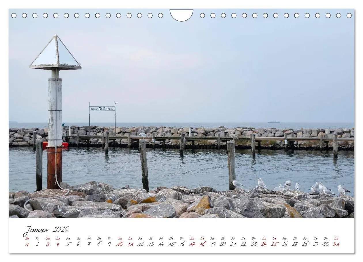 Bild: 9783457888193 | Osteeinsel Poel (Wandkalender 2026 DIN A4 quer), CALVENDO...