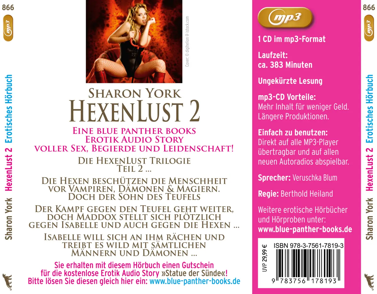 Bild: 9783756178193 | Die HexenLust Trilogie Band 2 Erotik Fantasy Audio Story Erotisches...