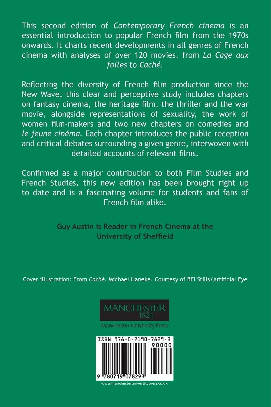Rückseite: 9780719078293 | Contemporary French cinema | An introduction (revised edition) | Buch