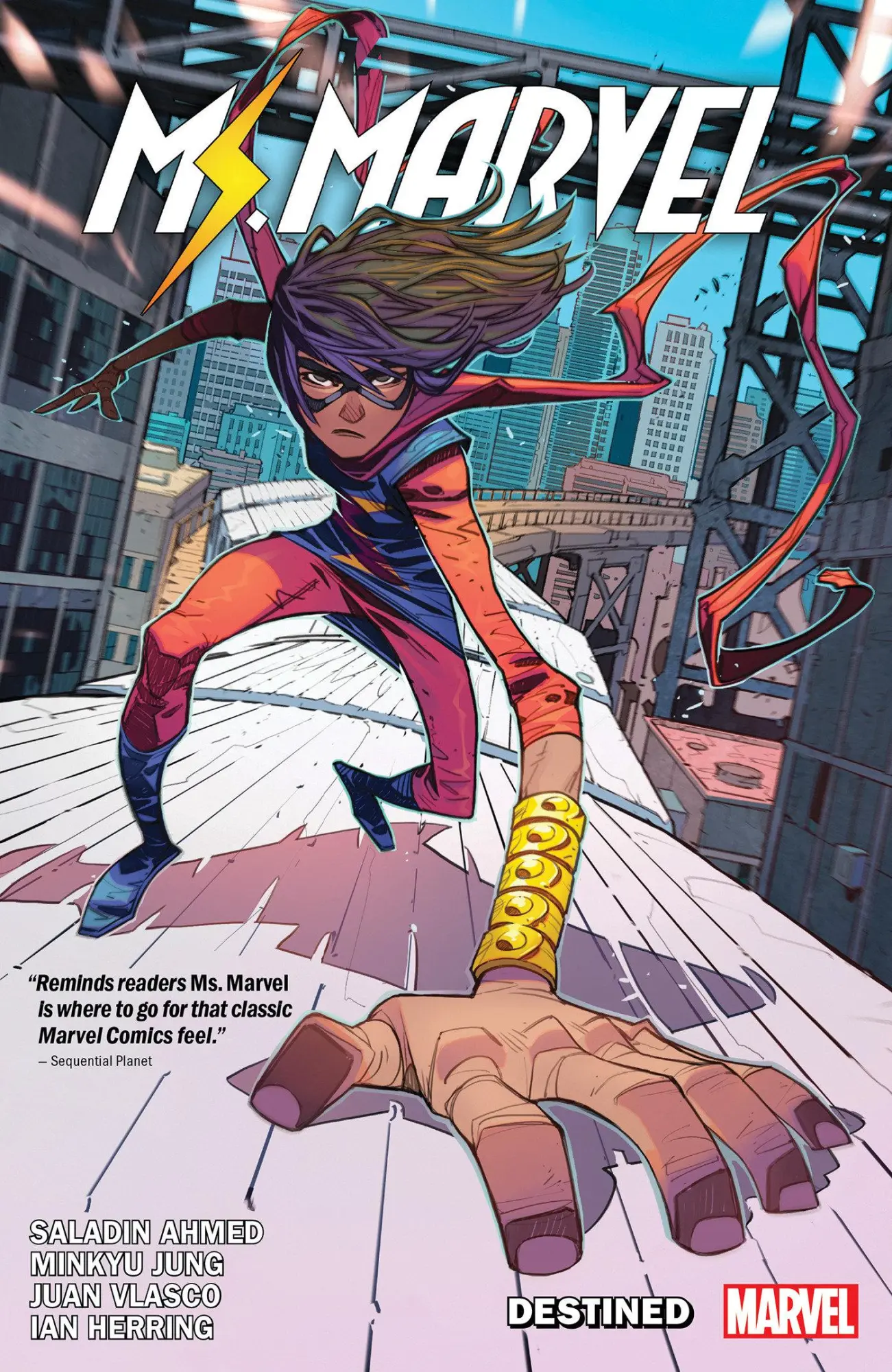 Cover: 9781302918293 | Ms. Marvel by Saladin Ahmed Vol. 1: Destined | Saladin Ahmed | Buch