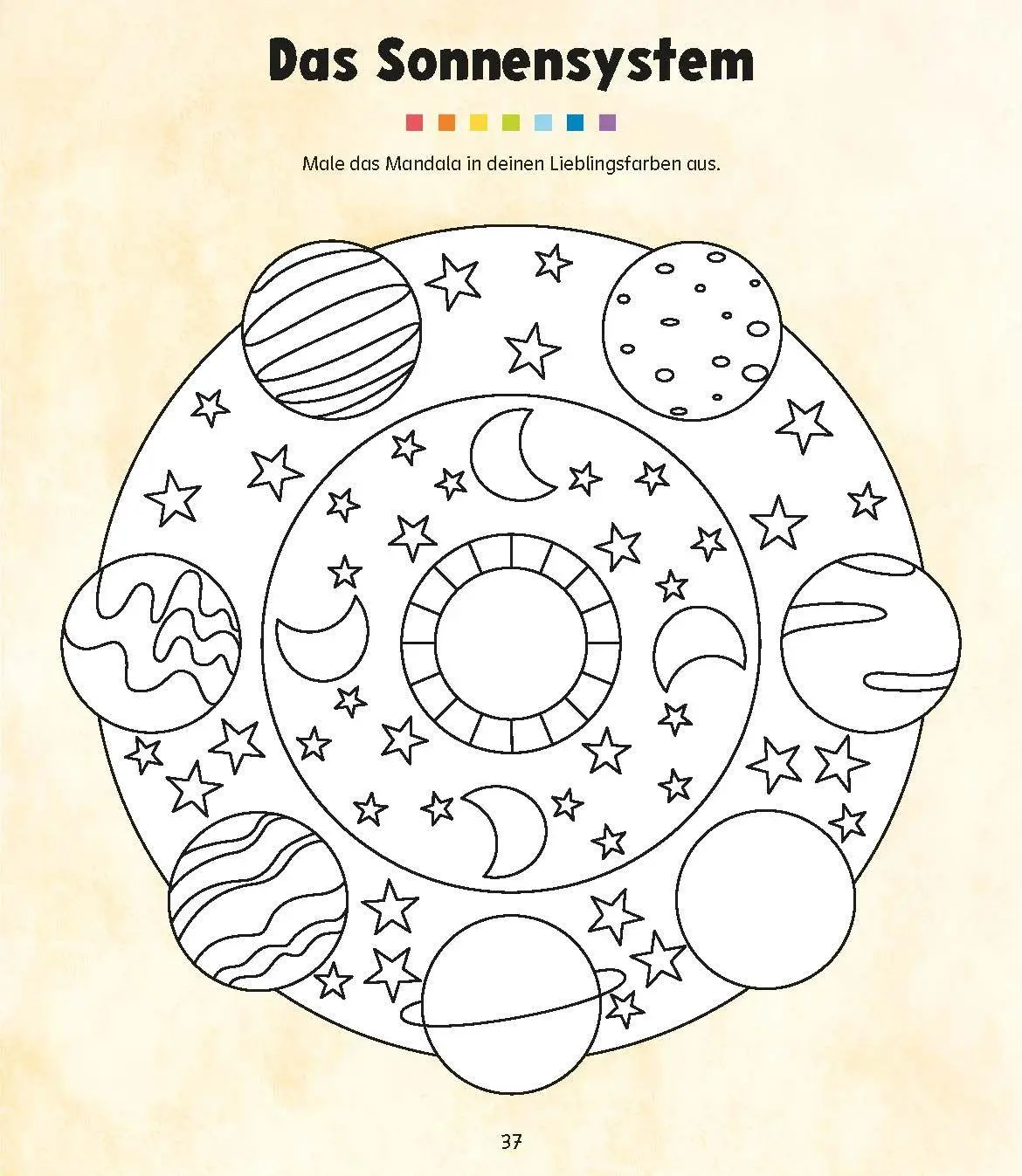 Bild: 9783129498293 | QUID+ 50 Mandalas | für Kinder von 3-6 Jahren mit Eltern-Guide | Buch