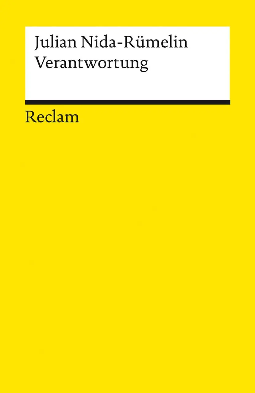 Cover: 9783150188293 | Verantwortung | Julian Nida-Rümelin | Taschenbuch | 185 S. | Deutsch