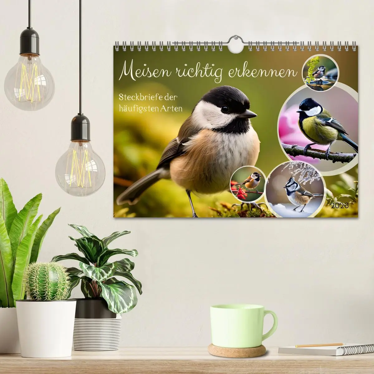 Bild: 9783457258293 | Meisen richtig erkennen (Wandkalender 2026 DIN A4 quer), CALVENDO...