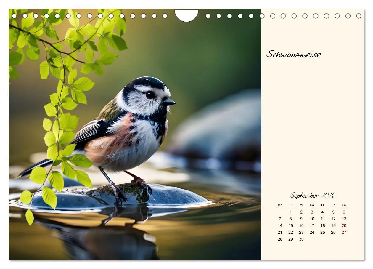 Bild: 9783457258293 | Meisen richtig erkennen (Wandkalender 2026 DIN A4 quer), CALVENDO...