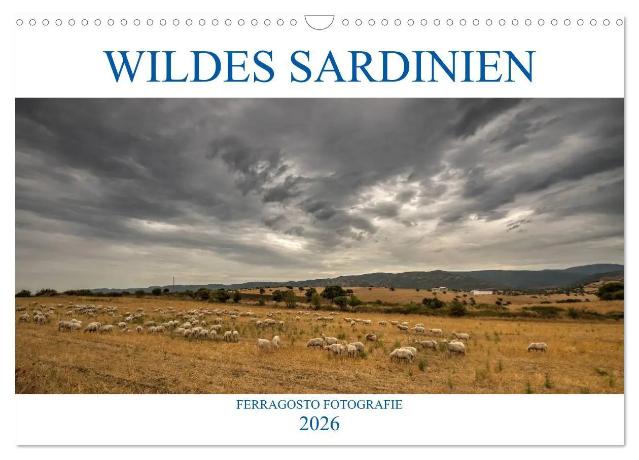 Cover: 9783457878293 | Wildes Sardinien 2026 (Wandkalender 2026 DIN A3 quer), CALVENDO...