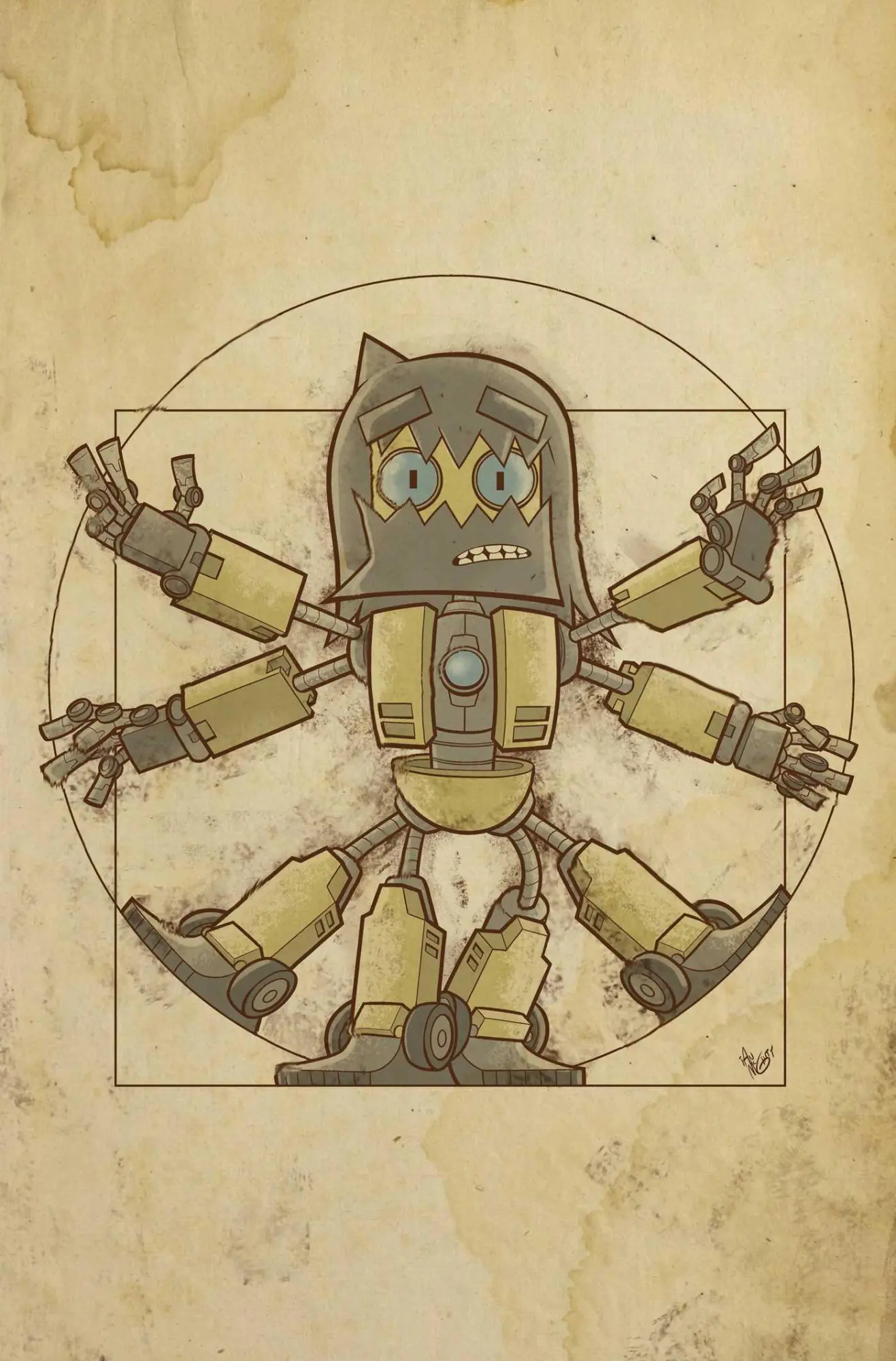 Cover: 9781940878393 | Robot's Tale | A Dance Gavin Dance Graphic Novel | Eliot Rahal | Buch