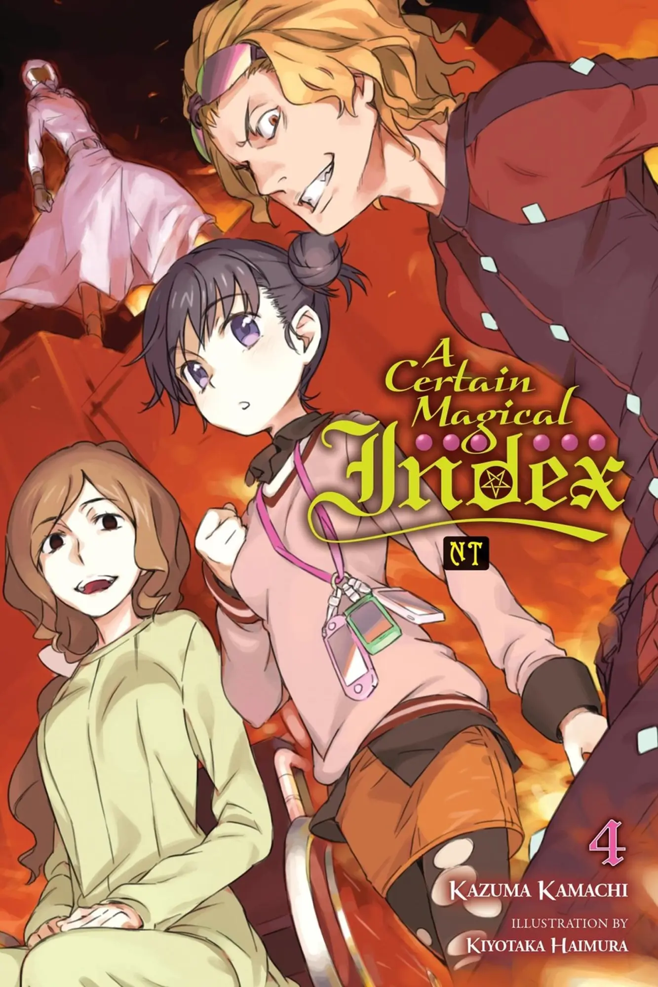 Cover: 9781975388393 | A Certain Magical Index Nt, Vol. 4 (Light Novel) | Volume 4 | Kamachi