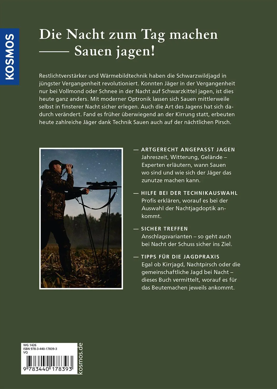 Rückseite: 9783440178393 | Nachtjagd auf Sauen | Michael Gast (u. a.) | Taschenbuch | 136 S.