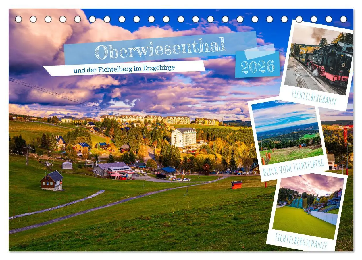 Cover: 9783457488393 | Oberwiesenthal und der Fichtelberg im Erzgebirge (Tischkalender...