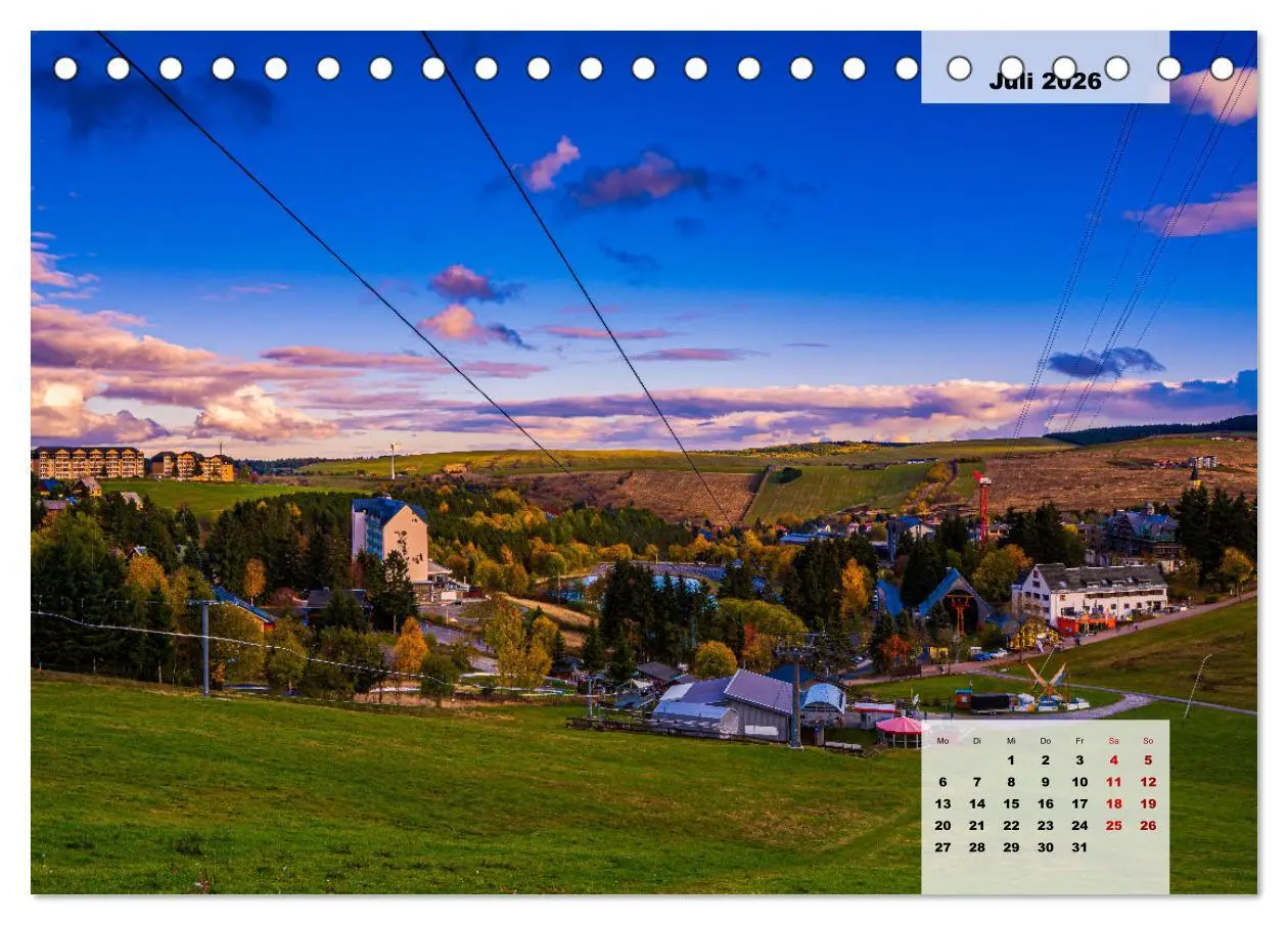 Bild: 9783457488393 | Oberwiesenthal und der Fichtelberg im Erzgebirge (Tischkalender...