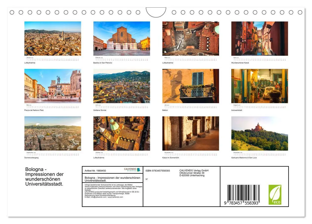Bild: 9783457558393 | Bologna - Impressionen der wunderschönen Universitätsstadt....