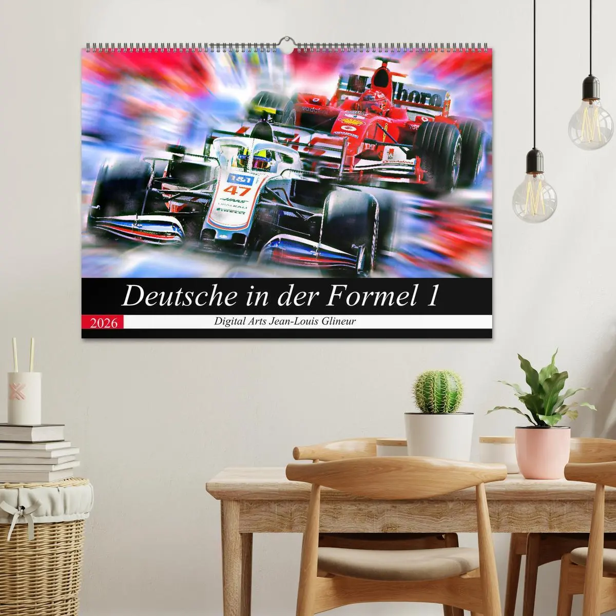 Bild: 9783457798393 | Deutsche in der Formel 1 (Wandkalender 2026 DIN A2 quer), CALVENDO...