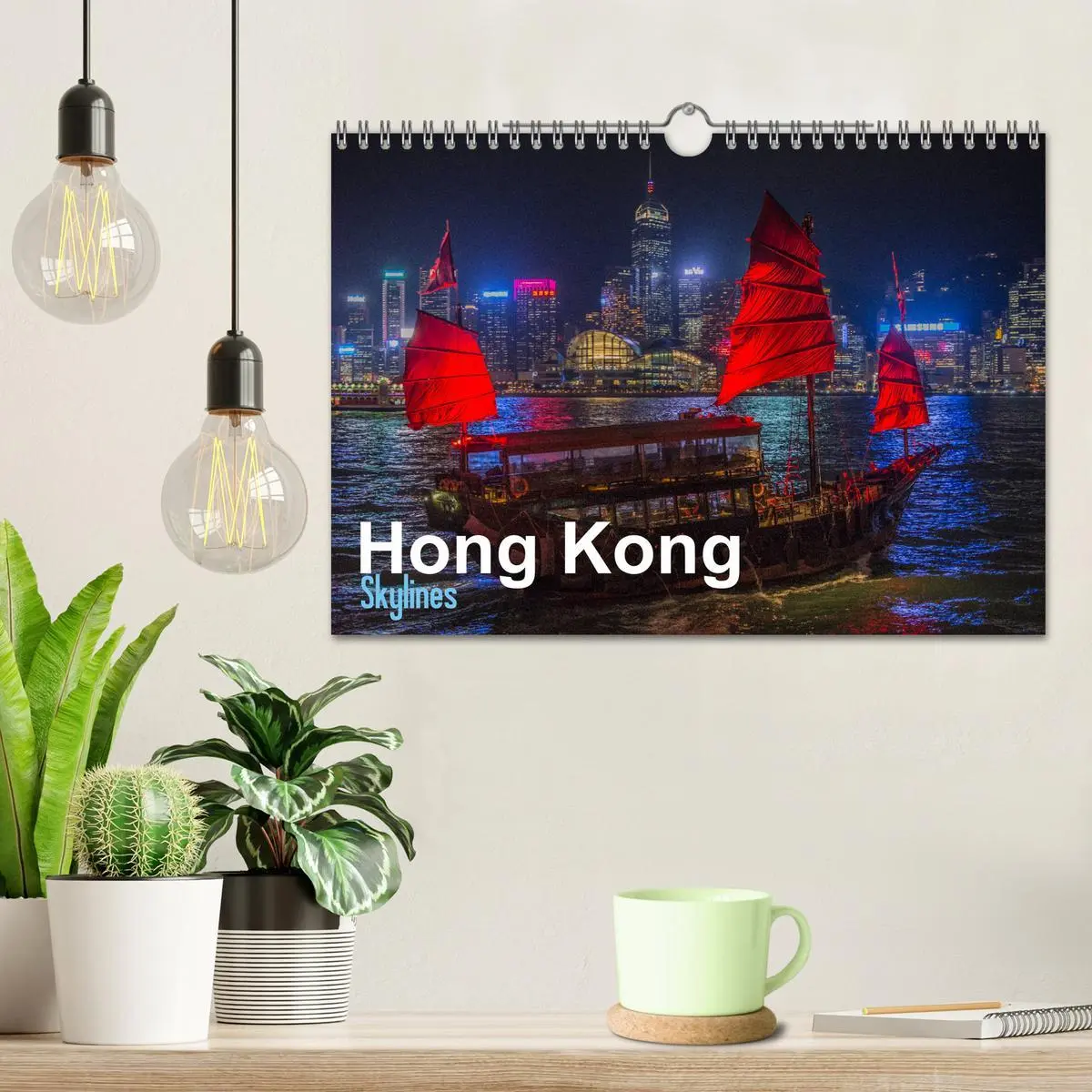 Bild: 9783457868393 | Hong Kong - Skylines (Wandkalender 2026 DIN A4 quer), CALVENDO...