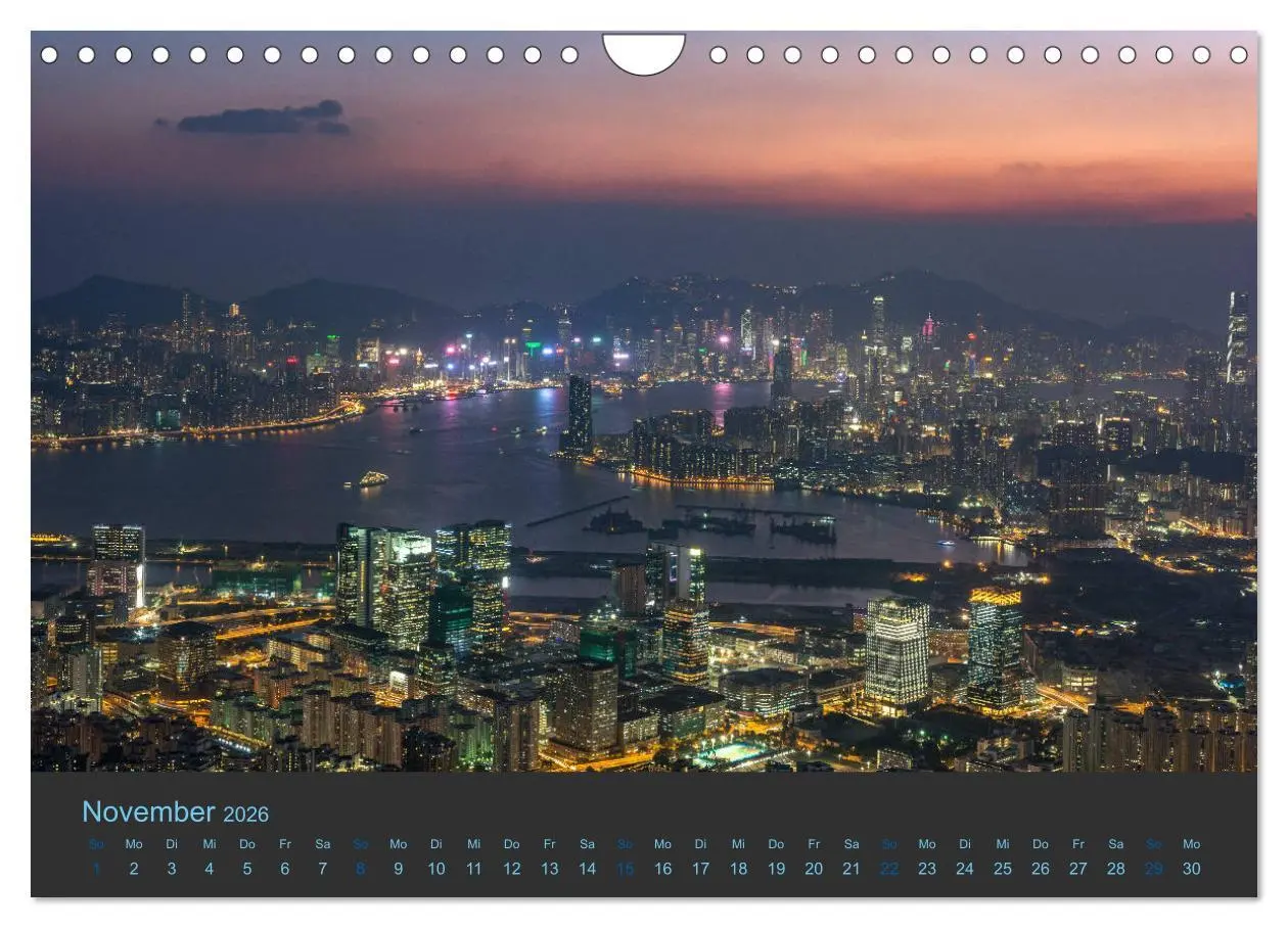 Bild: 9783457868393 | Hong Kong - Skylines (Wandkalender 2026 DIN A4 quer), CALVENDO...