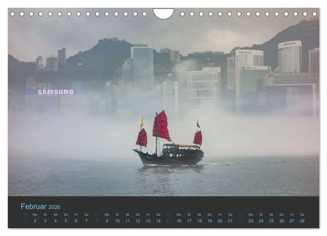 Bild: 9783457868393 | Hong Kong - Skylines (Wandkalender 2026 DIN A4 quer), CALVENDO...