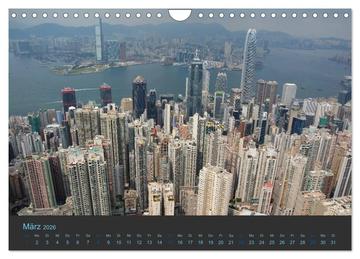 Bild: 9783457868393 | Hong Kong - Skylines (Wandkalender 2026 DIN A4 quer), CALVENDO...