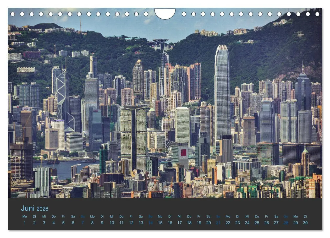 Bild: 9783457868393 | Hong Kong - Skylines (Wandkalender 2026 DIN A4 quer), CALVENDO...