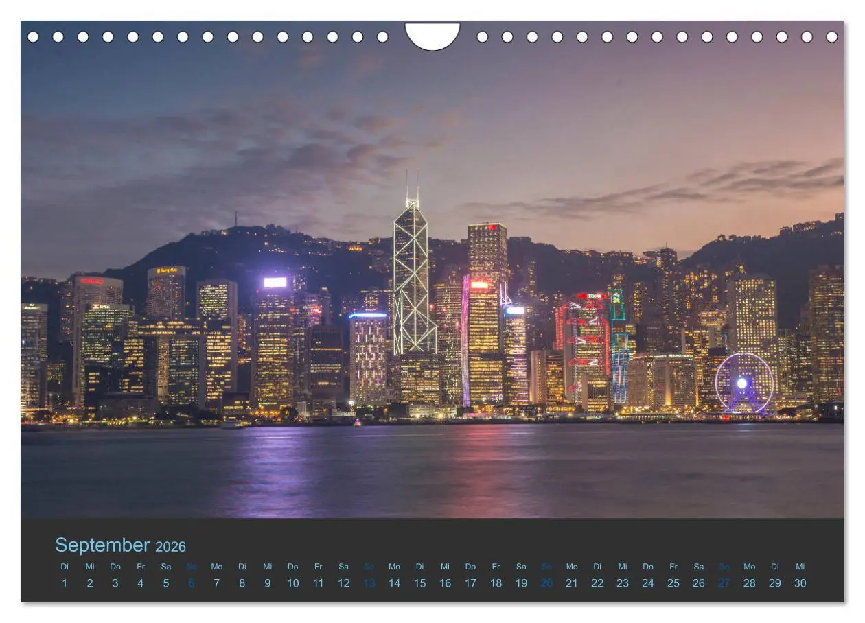 Bild: 9783457868393 | Hong Kong - Skylines (Wandkalender 2026 DIN A4 quer), CALVENDO...