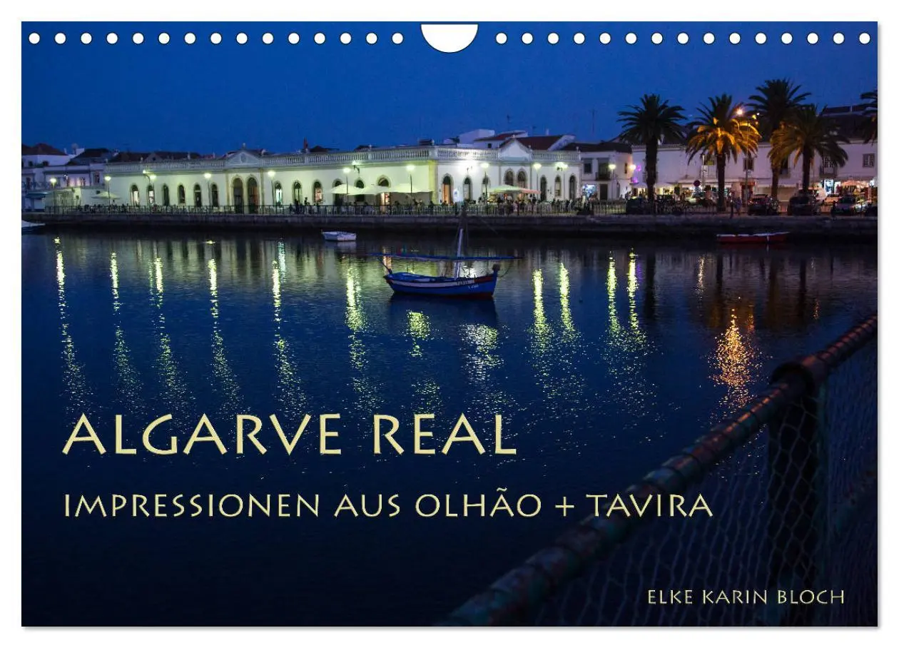 Cover: 9783457938393 | Algarve real - Impressionen aus Olhão und Tavira (Wandkalender 2026...