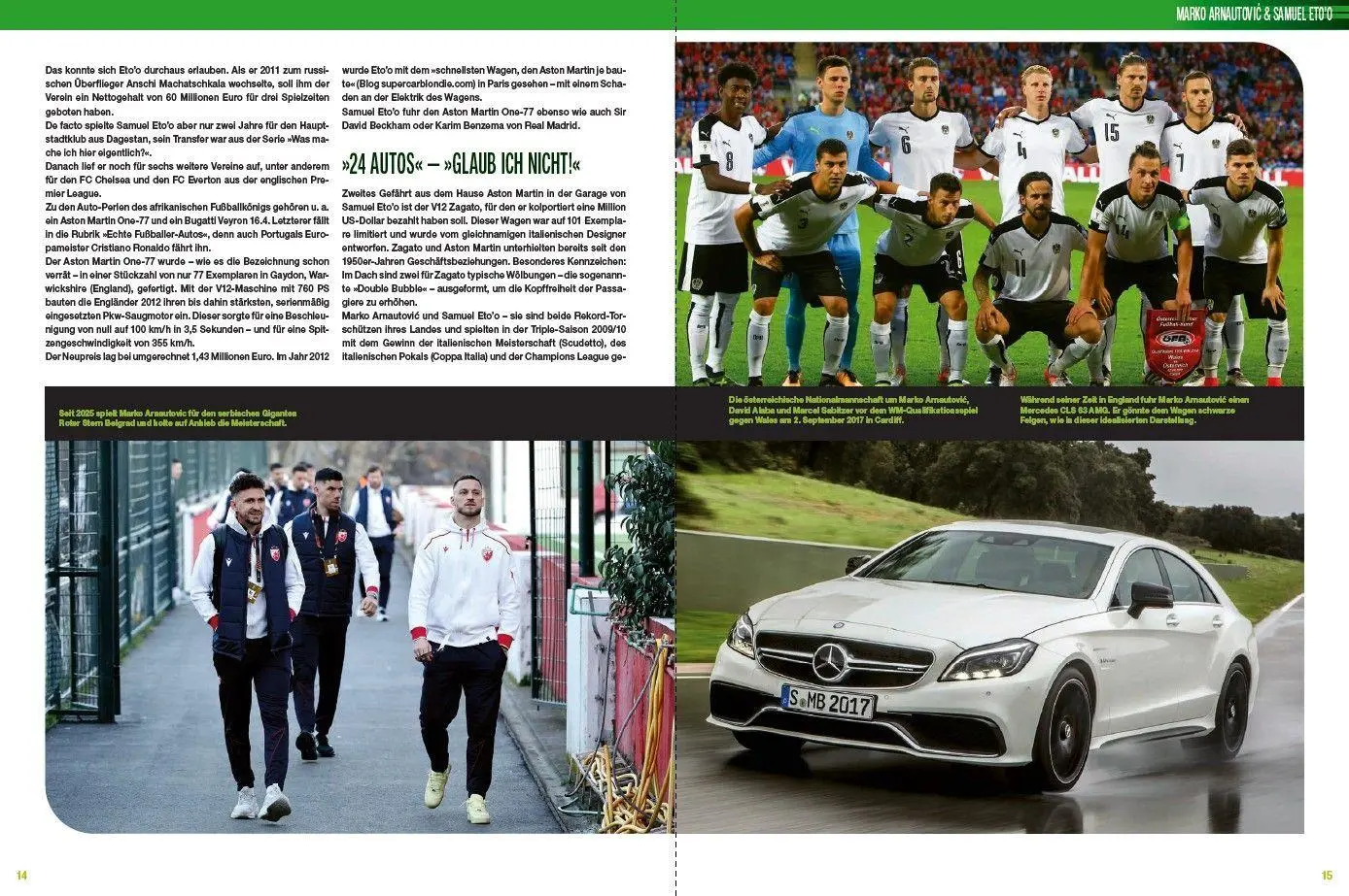 Bild: 9783613048393 | Die Autos der Fußball-Stars | Carsten Germann | Buch | 192 S. | 2026