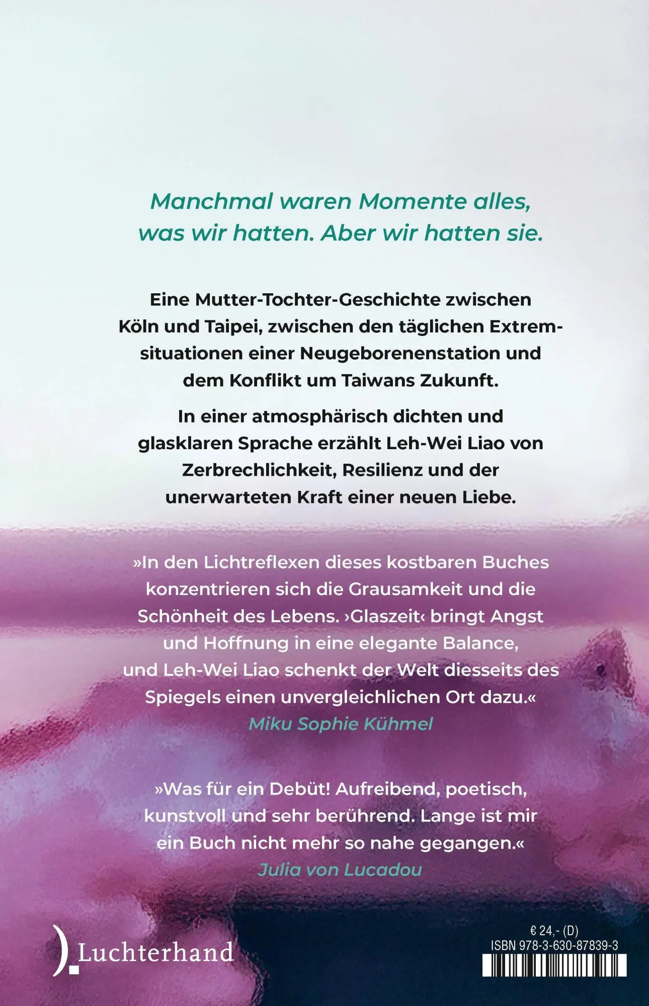 Bild: 9783630878393 | Glaszeit | Roman - Die Entdeckung einer großen literarischen Stimme