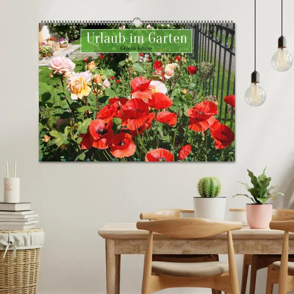 Bild: 9783383988493 | Urlaub im Garten (Wandkalender 2025 DIN A2 quer), CALVENDO...