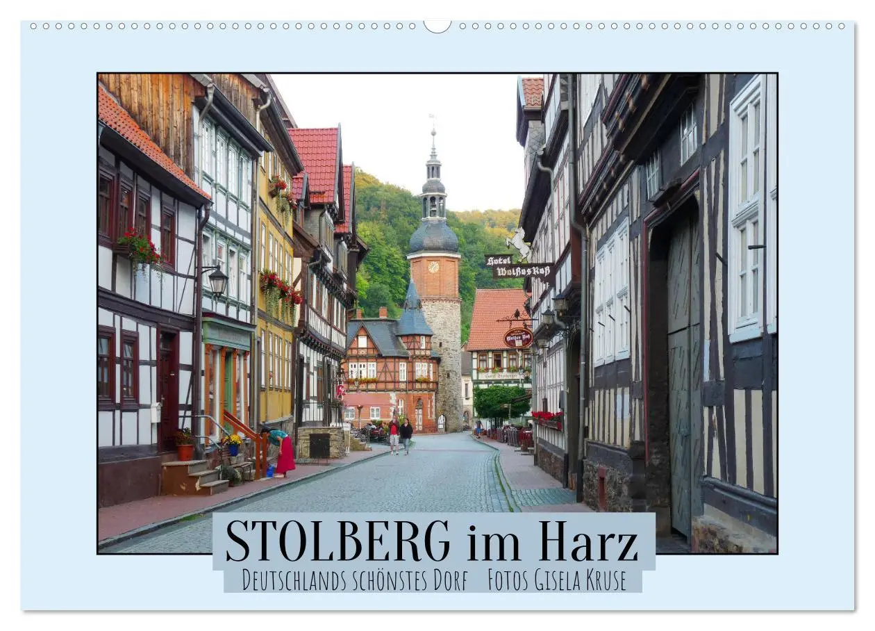 Cover: 9783457618493 | Stolberg im Harz - Deutschlands schönstes Dorf (Wandkalender 2026...