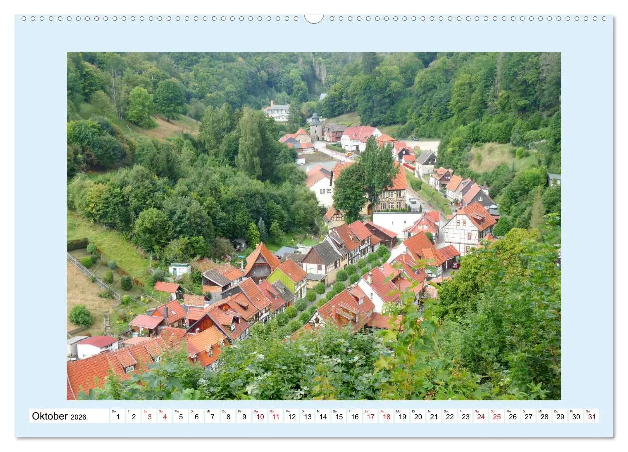 Bild: 9783457618493 | Stolberg im Harz - Deutschlands schönstes Dorf (Wandkalender 2026...