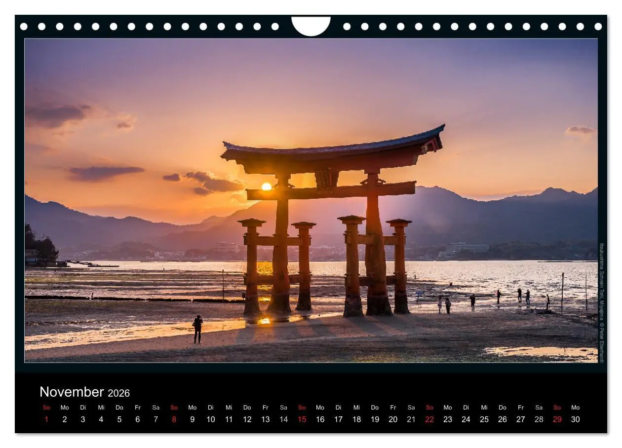 Bild: 9783516188493 | Japan (Wandkalender 2026 DIN A4 quer), CALVENDO Monatskalender | 2026