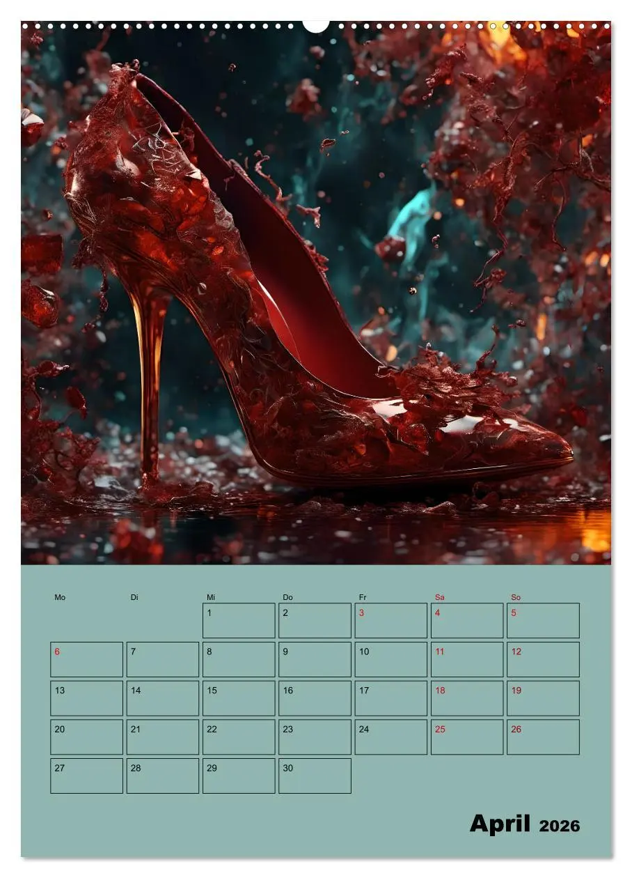 Bild: 9783516258493 | Verzaubert durch High Heels - Ein Kalender für Schuhliebhaber...