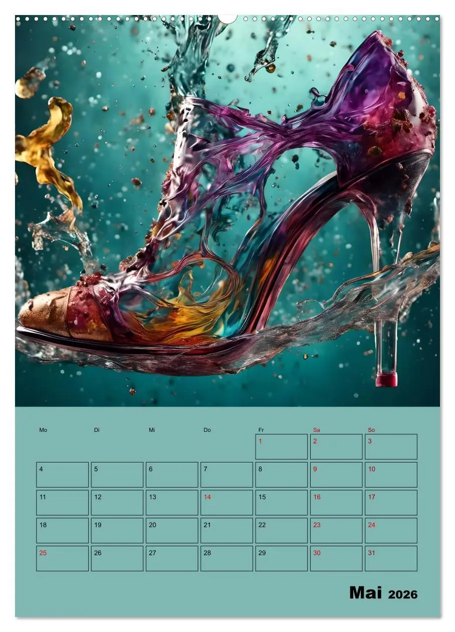 Bild: 9783516258493 | Verzaubert durch High Heels - Ein Kalender für Schuhliebhaber...
