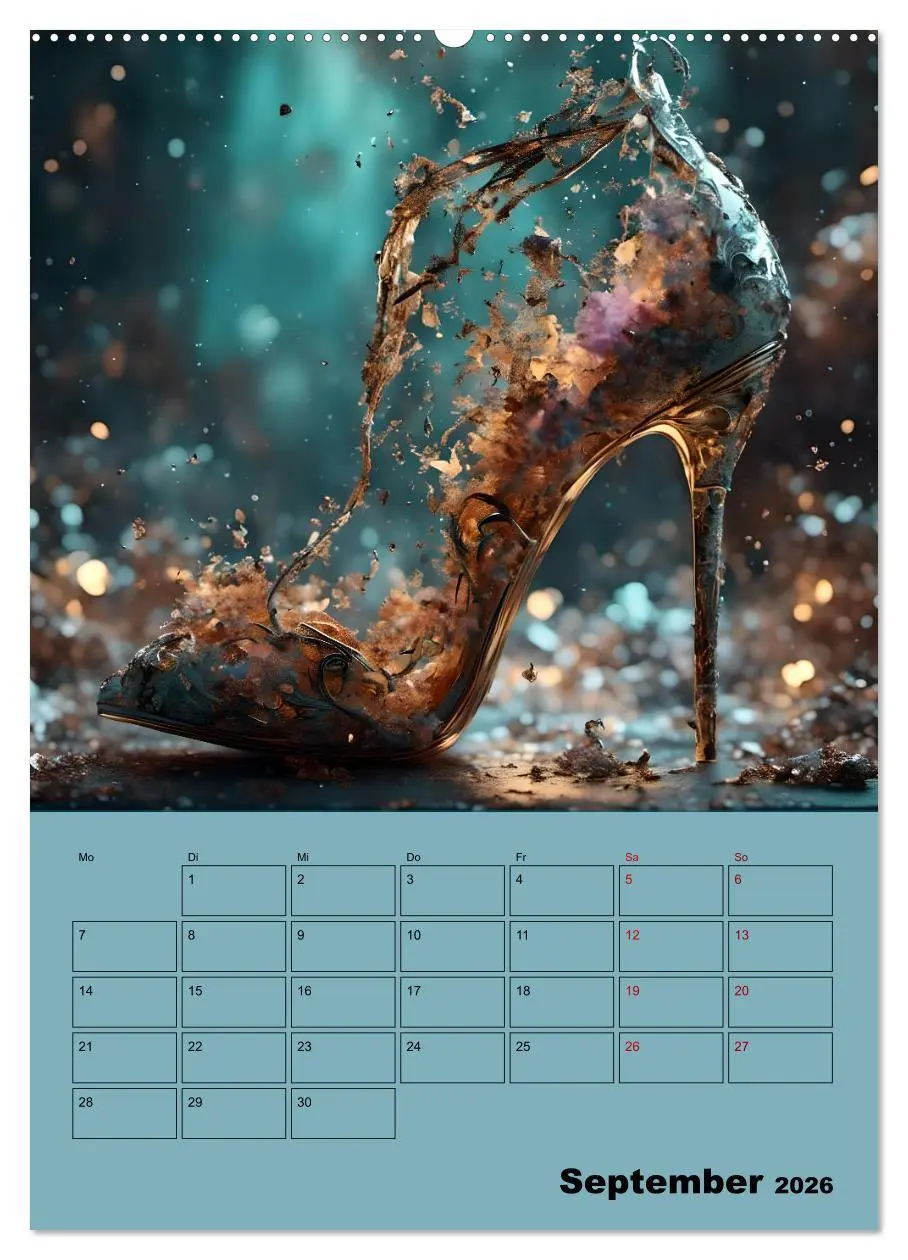 Bild: 9783516258493 | Verzaubert durch High Heels - Ein Kalender für Schuhliebhaber...