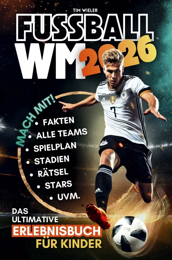 Cover: 9789403868493 | Fußball WM 2026! Das ultimative Erlebnisbuch für Kinder ab 10 Jahren