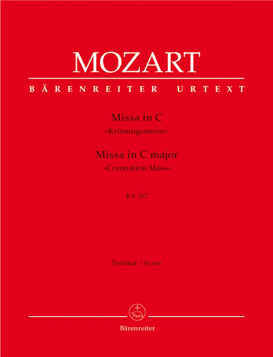 Cover: 9790006458493 | Missa in C: Krönungsmesse KV 317 - Partitur | Wolfgang Amadeus Mozart
