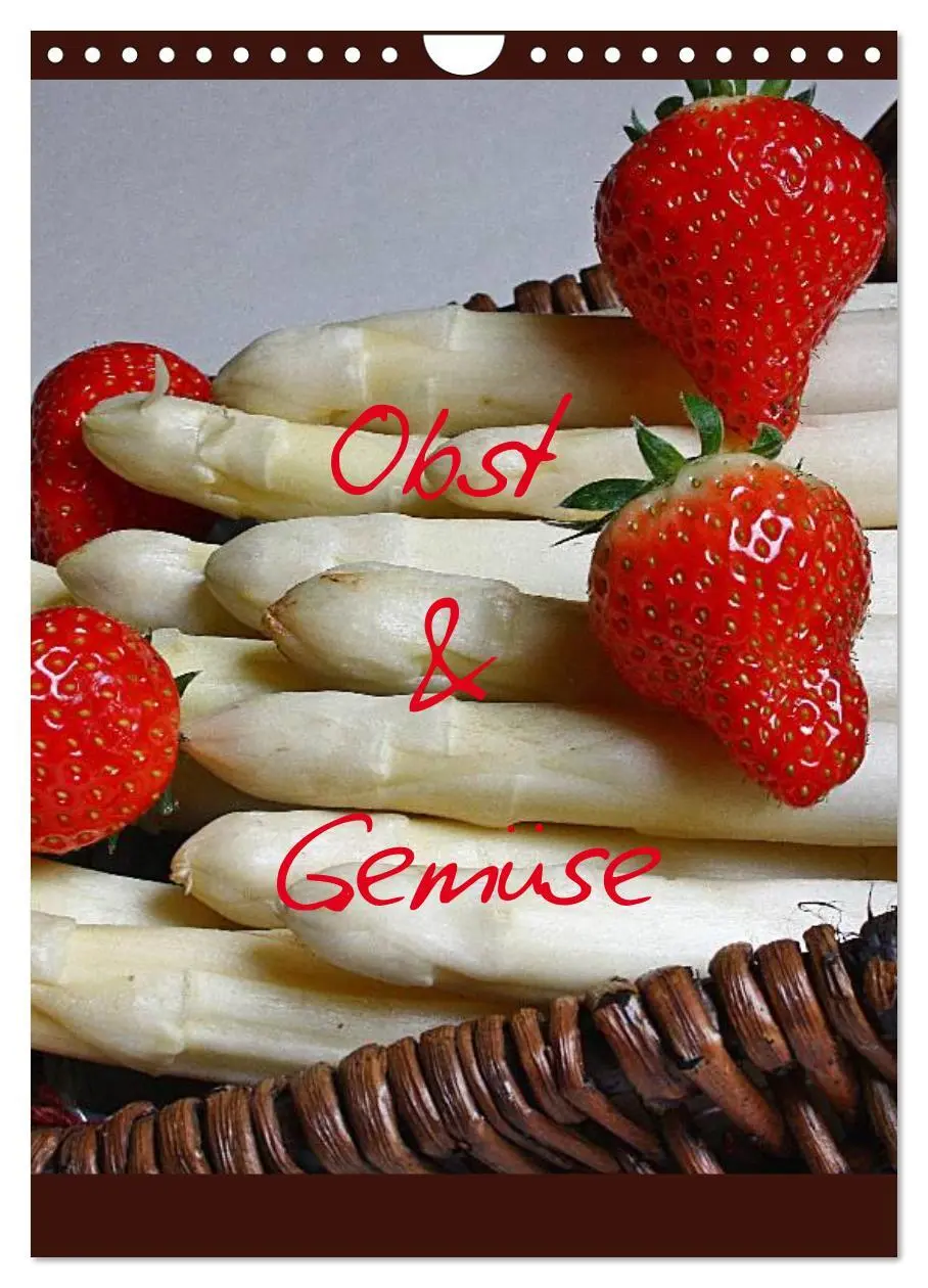 Cover: 9783516488593 | Obst und Gemüse (Wandkalender 2026 DIN A4 hoch), CALVENDO...