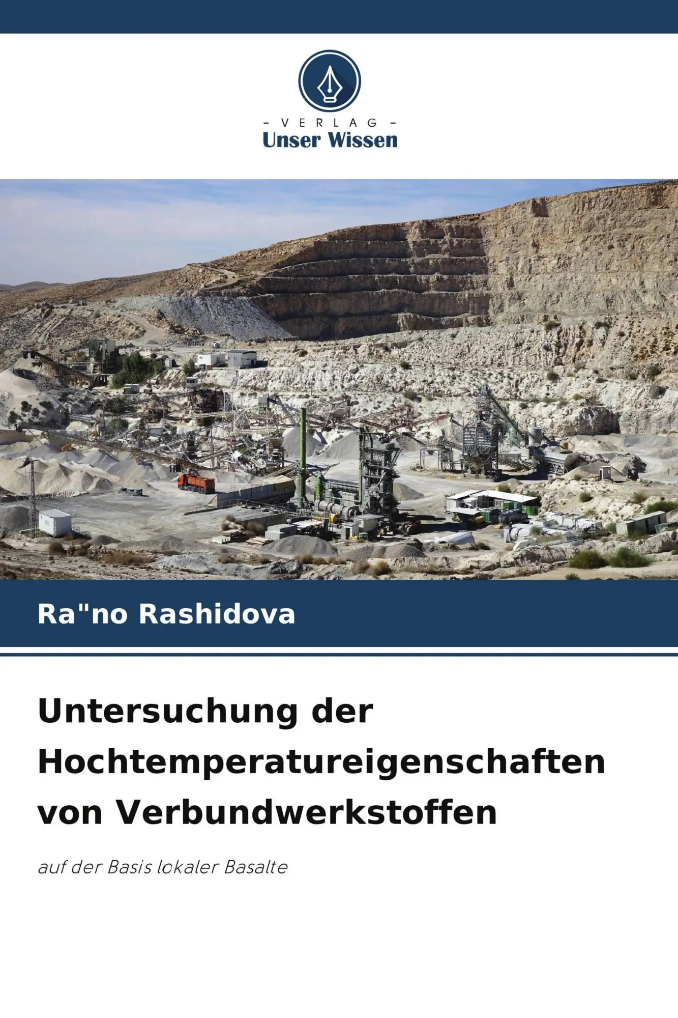 Cover: 9786209598593 | Untersuchung der Hochtemperatureigenschaften von Verbundwerkstoffen