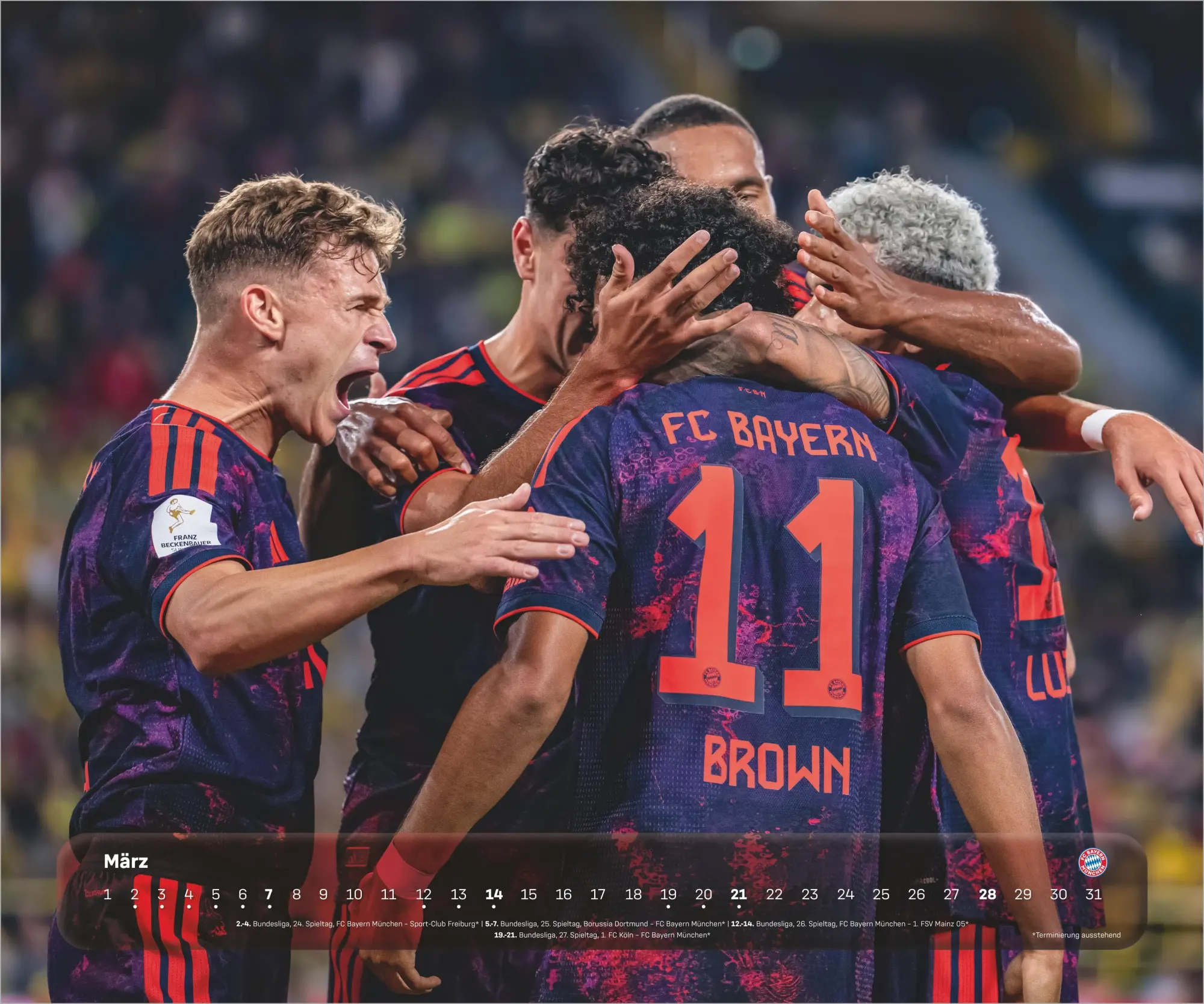 Bild: 4069095018693 | FC Bayern München 2027 | Fc Bayern München Ag | Kalender | 14 S.