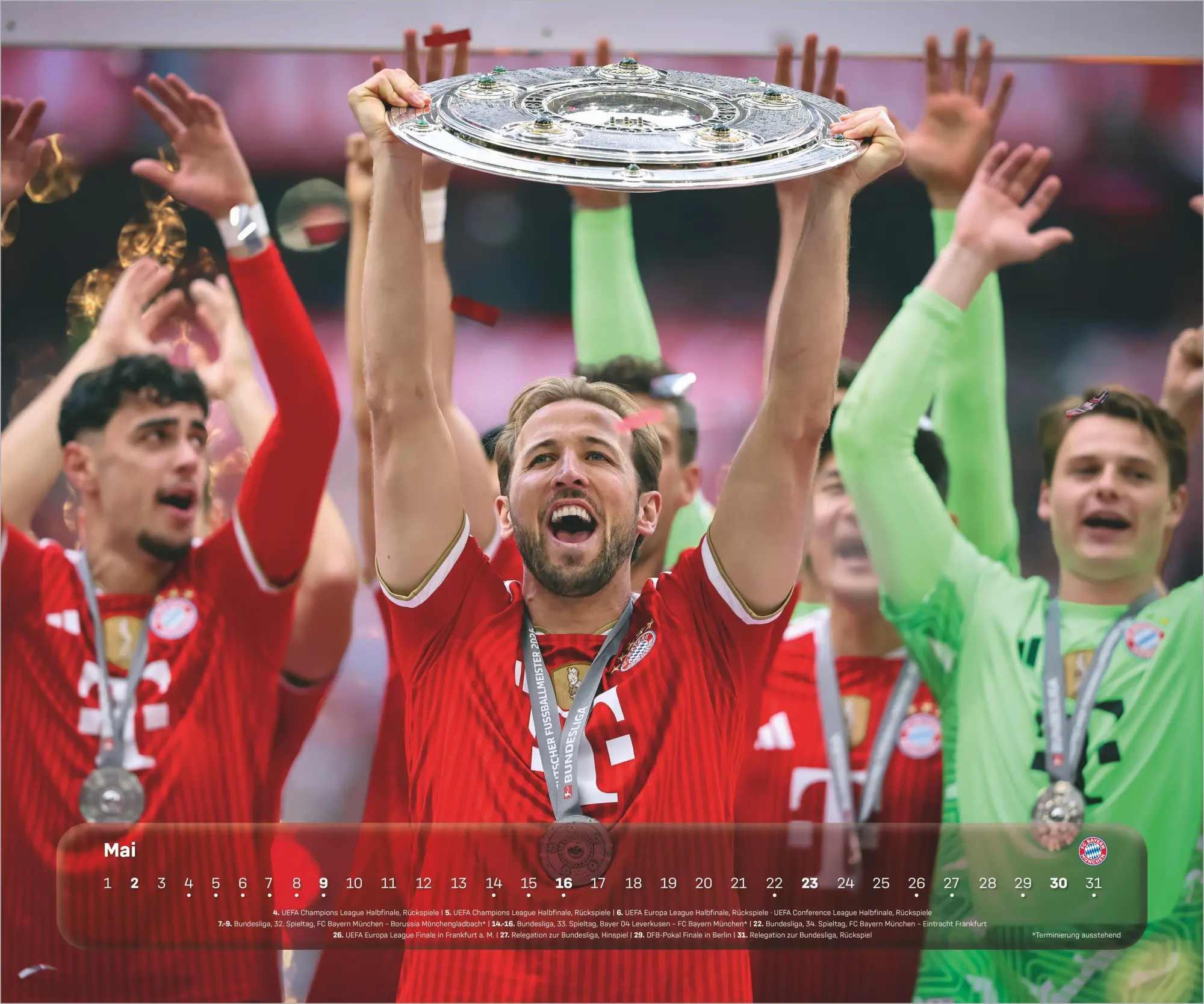 Bild: 4069095018693 | FC Bayern München 2027 | Fc Bayern München Ag | Kalender | 14 S.